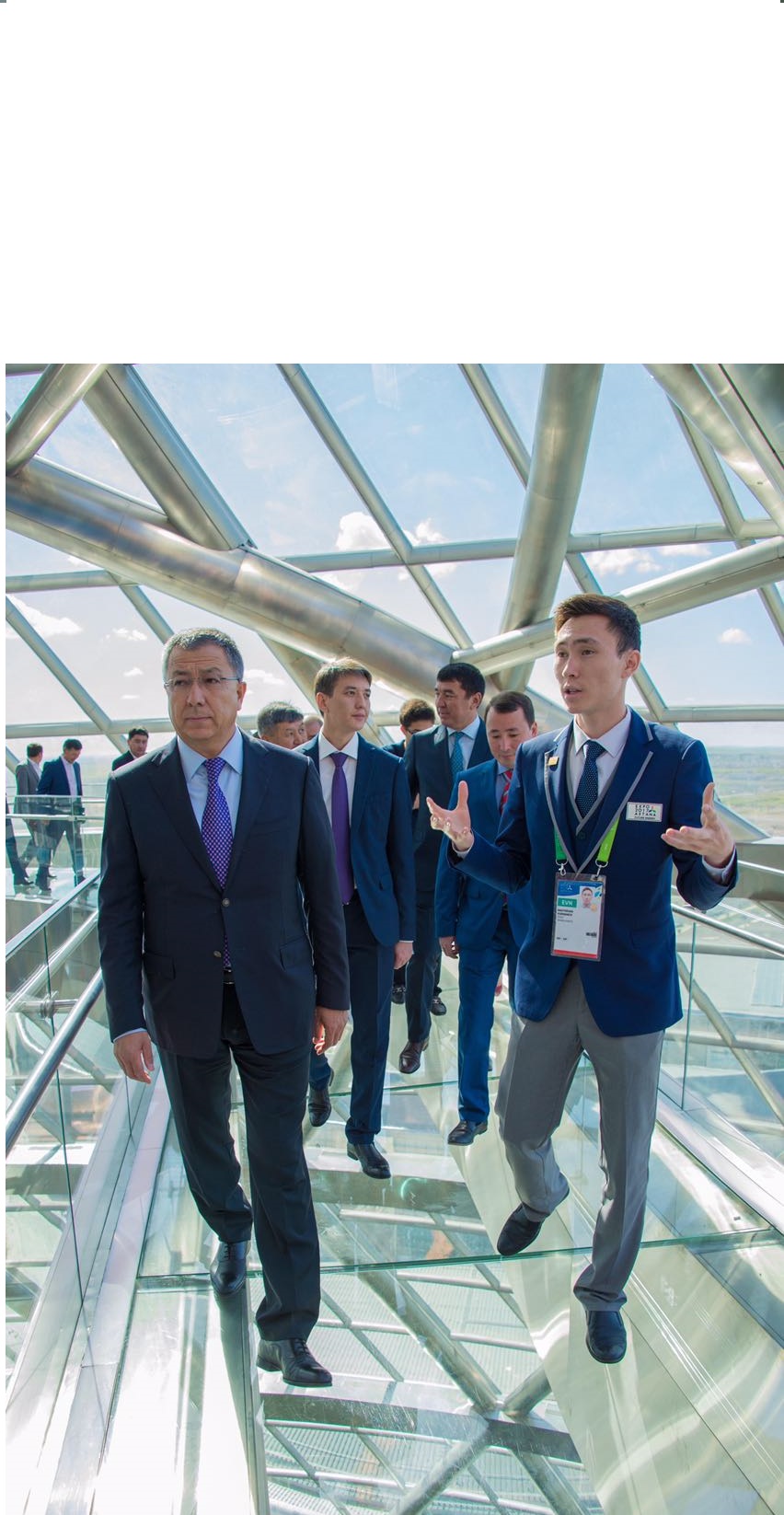 ОҚО әкімі өңірлік делегациямен «ЭКСПО-2017» көрмесін аралады