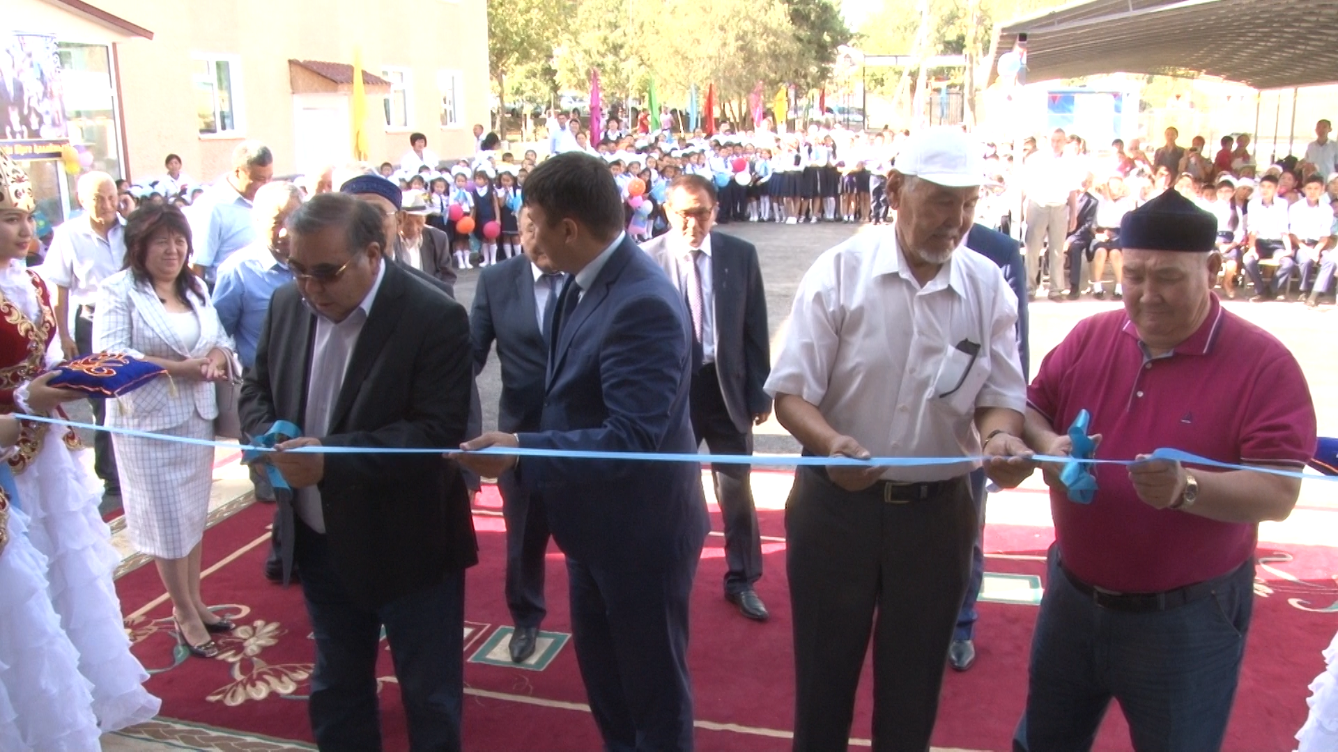 Төлеби ауданы Алғабас ауылында жаңа мектеп пайдалануға берілді