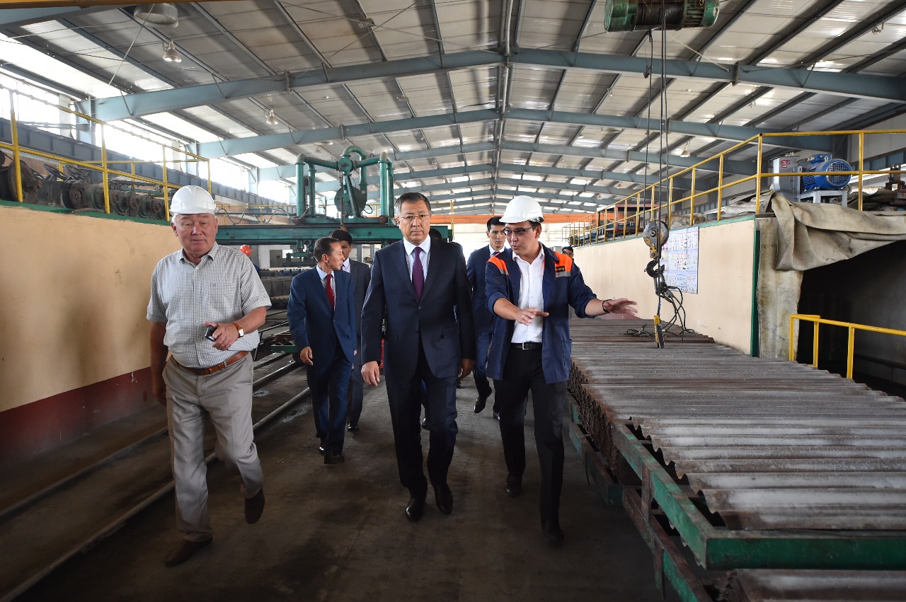 «Оңтүстік» индустриялды аймақтағы өндіріс орындары өңірдің дамуын жеделдетеді