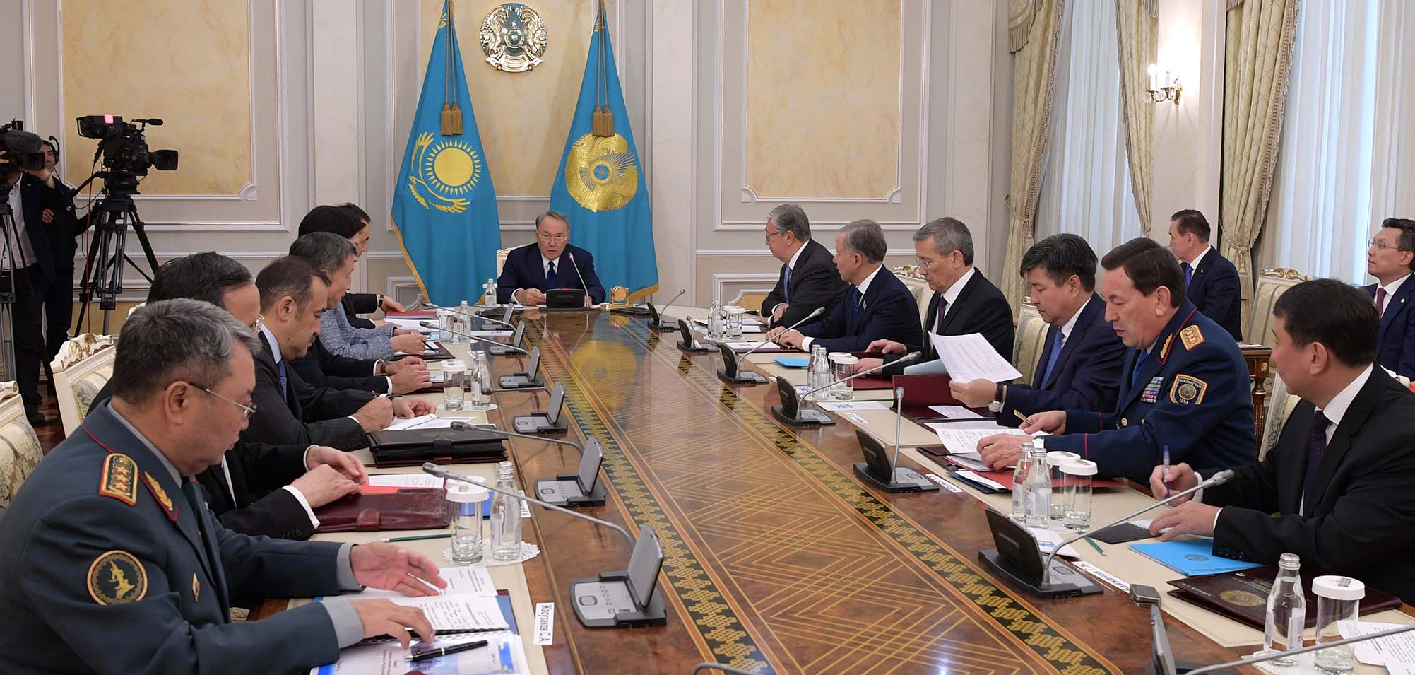 Мемлекет басшысының төрағалығымен Қауіпсіздік кеңесінің отырысы өтті