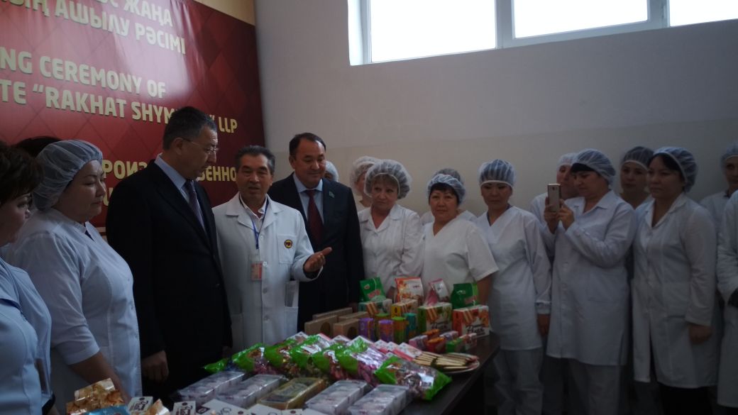 Шымкенттегі кондитерлік фабрика 200 тоннадан астам өнім өндірді