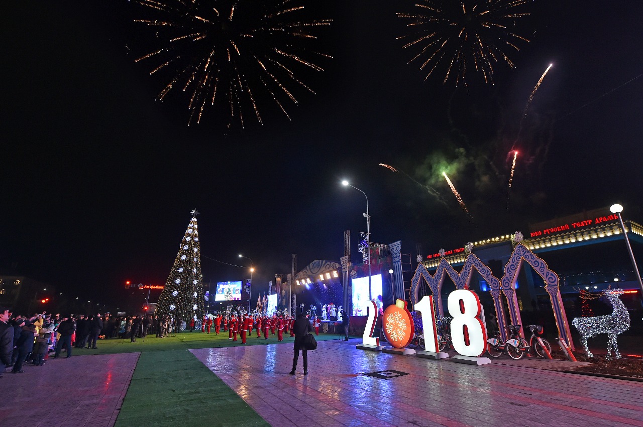 Шымкентте шырша шамы жанды