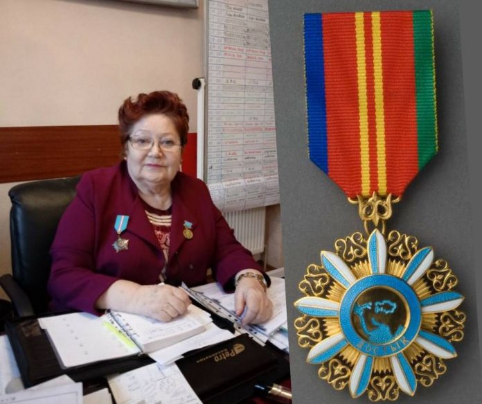 Әріптесіміз Валентина Куликова ІІ дәрежелі «Достық» орденінің иегері