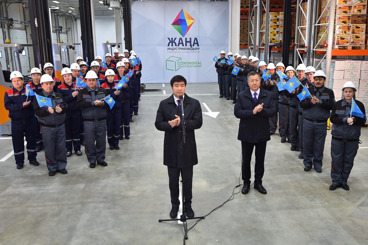 ОҚО-да телекөпір барысында жылына 1 миллион тонна тауар өткізуге қауқарлы кешен іске қосылды