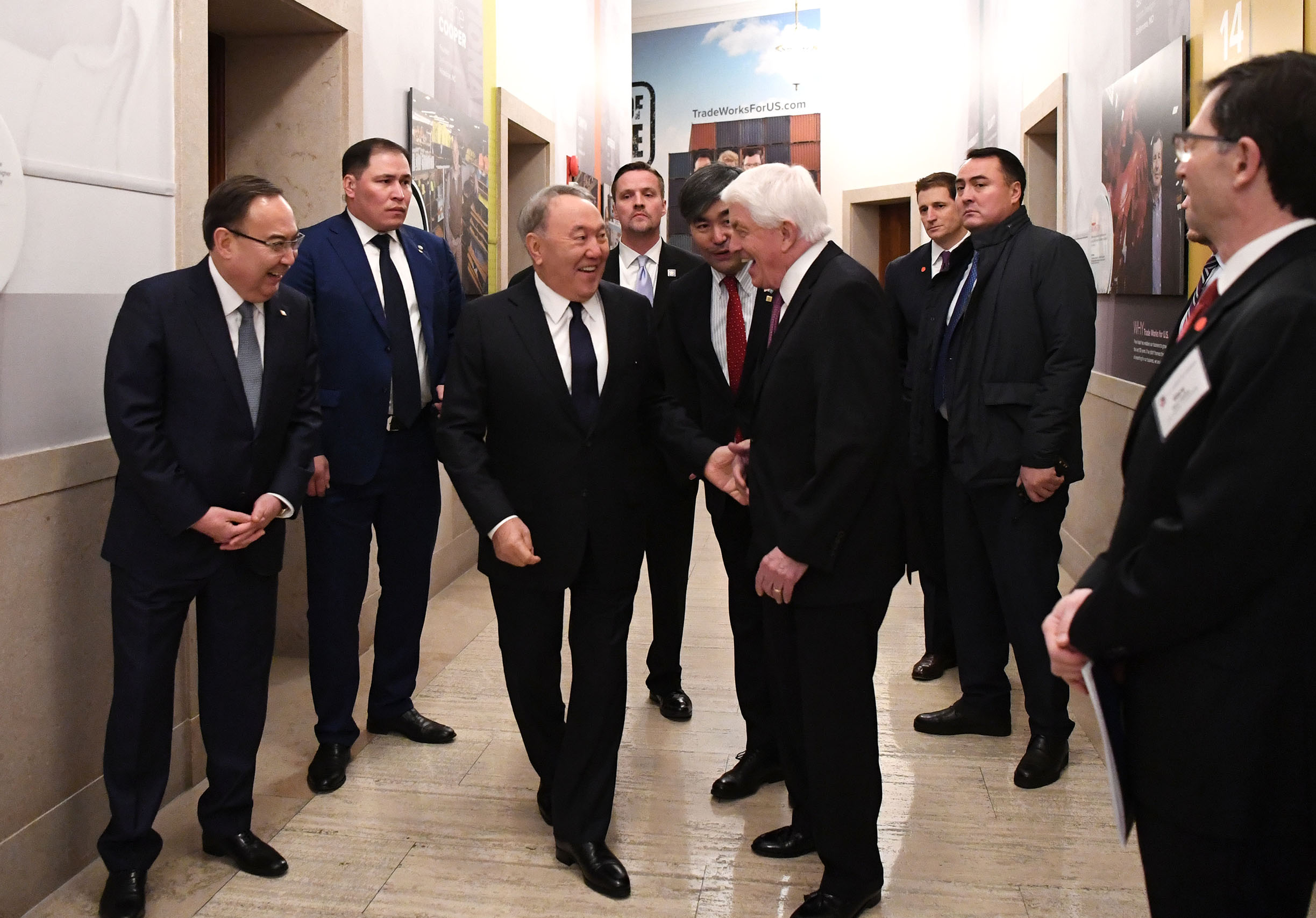 Мемлекет басшысы Америка Құрама Штаттарының іскер топтар өкілдерімен кездесті