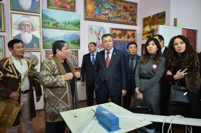 Оңтүстікте қолөнершілер курсы ашылды