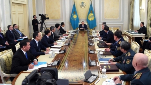 Ақордада өткен Қауіпсіздік кеңесінің отырысында ОҚО-дағы жағдай қарастырылды