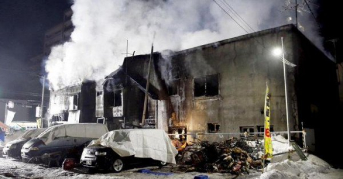 Жапонияда қарттар үйінде өрт шығып, 11 адам қаза тапты