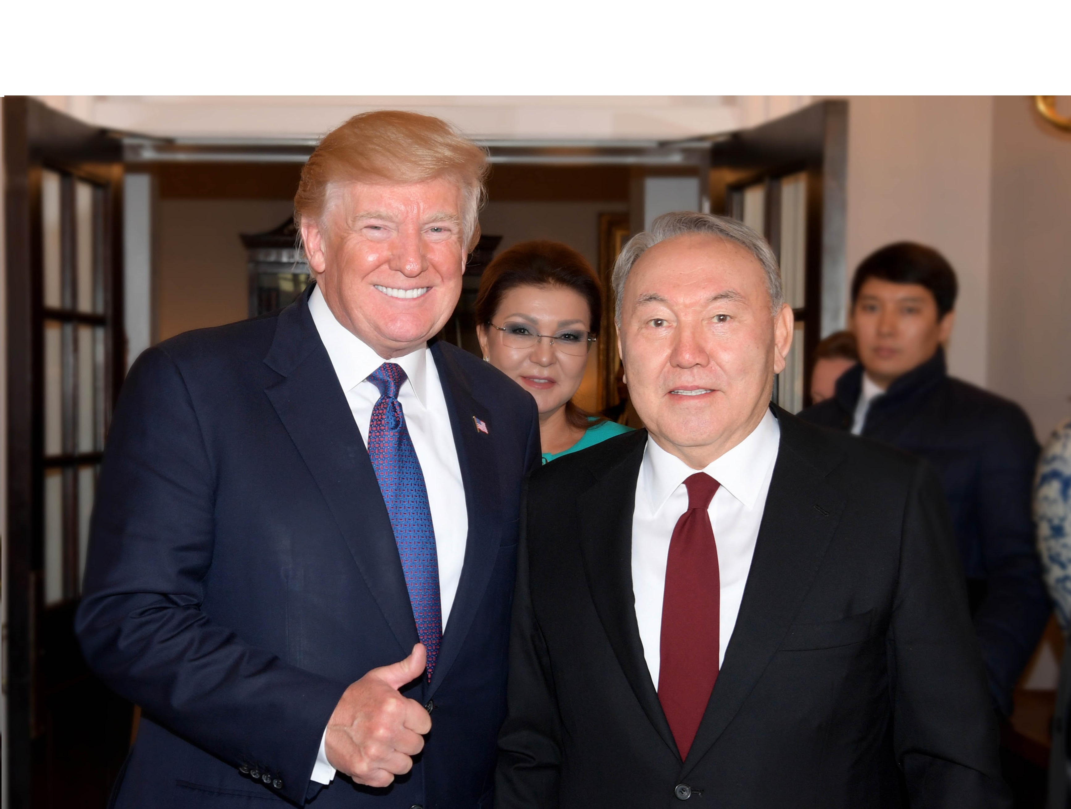 Трамп Назарбаевтың АҚШ-қа сапары сәтті болды деп бағалады