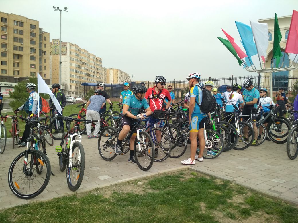 Ташкент-Шымкент бағытында велошеру ұйымдастырылды