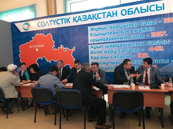 Шымкентте өткен жәрмеңкеде 307 адам жұмысқа жолдама алды