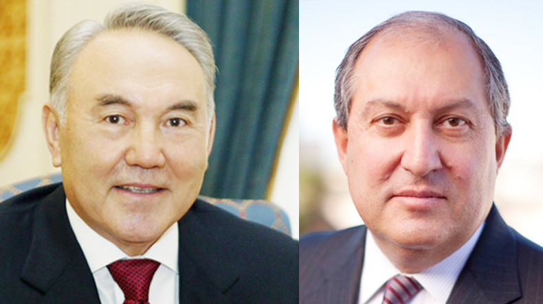 Мемлекет басшысы Армения Республикасының Президентімен телефон арқылы сөйлесті