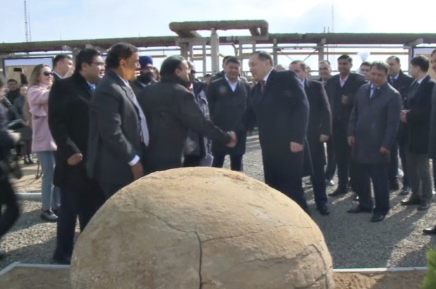 Ақтауда мақта матасын өндіретін ірі фабриканың құрылысы басталды