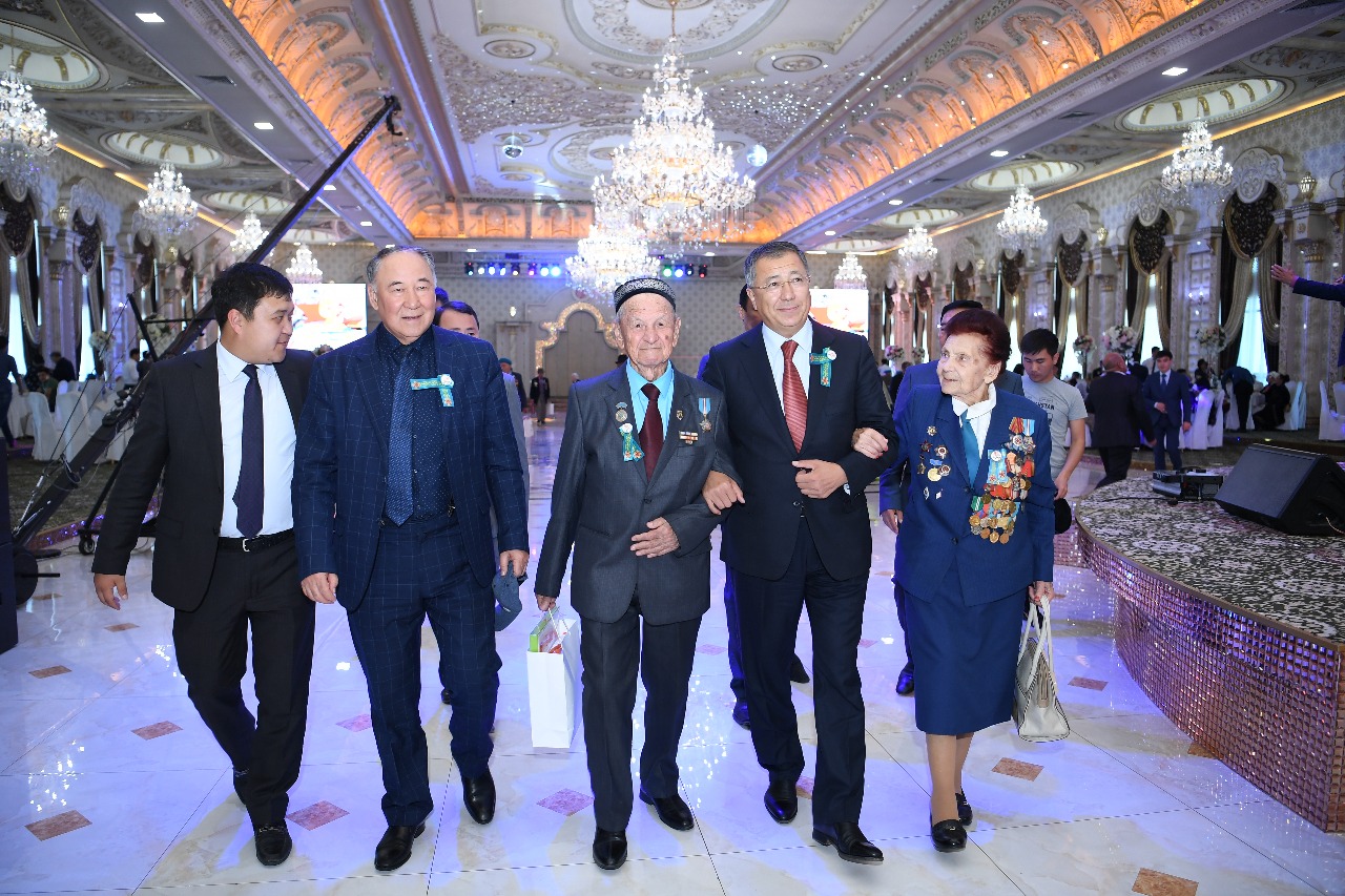 ОҚО-да ҰОС ардагерлеріне құрмет көрсетілді