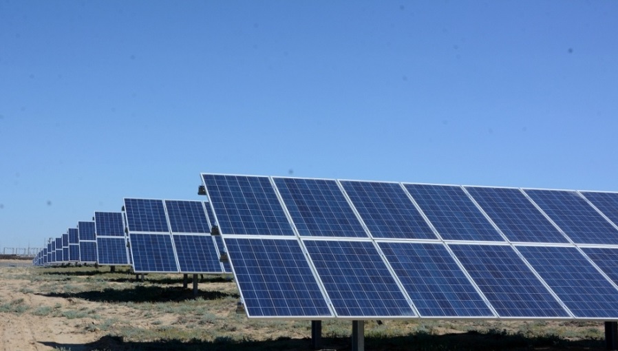 Оңтүстікте Жылға ауылдың жанында 20 МВт күн электр станциясының құрылысын жыл соңына дейін аяқтауды жоспарлап отыр