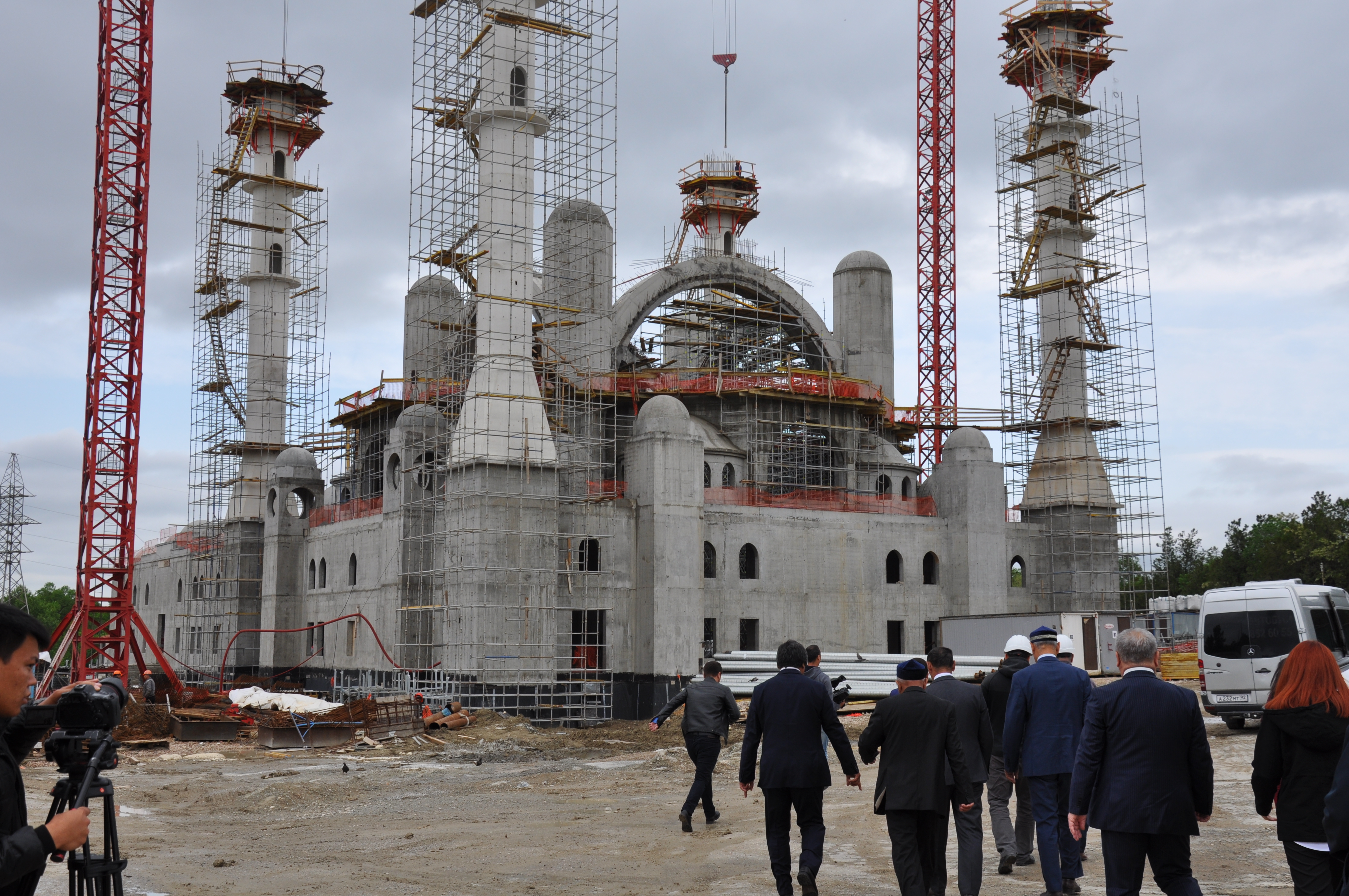 Оңтүстікқазақстандықтар Қырымдағы еңселі мешіттің құрылысымен танысты