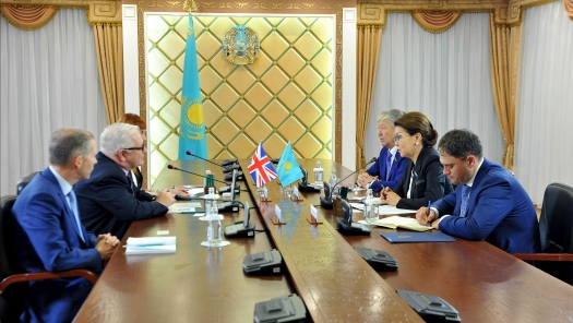 Дариға Назарбаева Ұлыбритания елшісімен кездесті