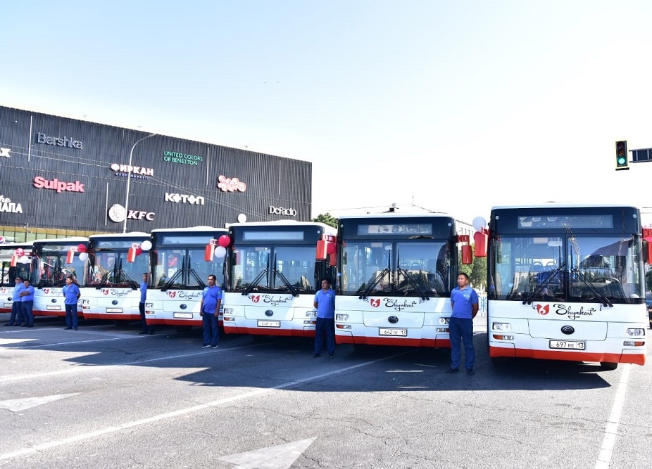 Халық игілігіне 30 жаңа автобус берілді