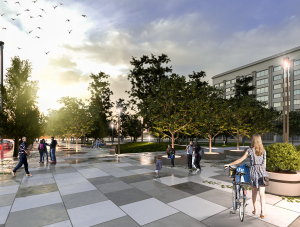 Ақтөбе қаласының орталығында жаяу жүргіншілер аймағы пайда болады