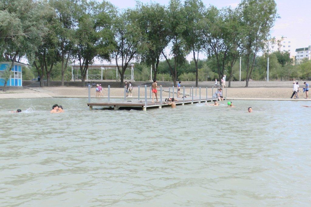 Шымкент қалалық төтенше жағдайлар қызметкерлері шомылу маусымын қорытындылады