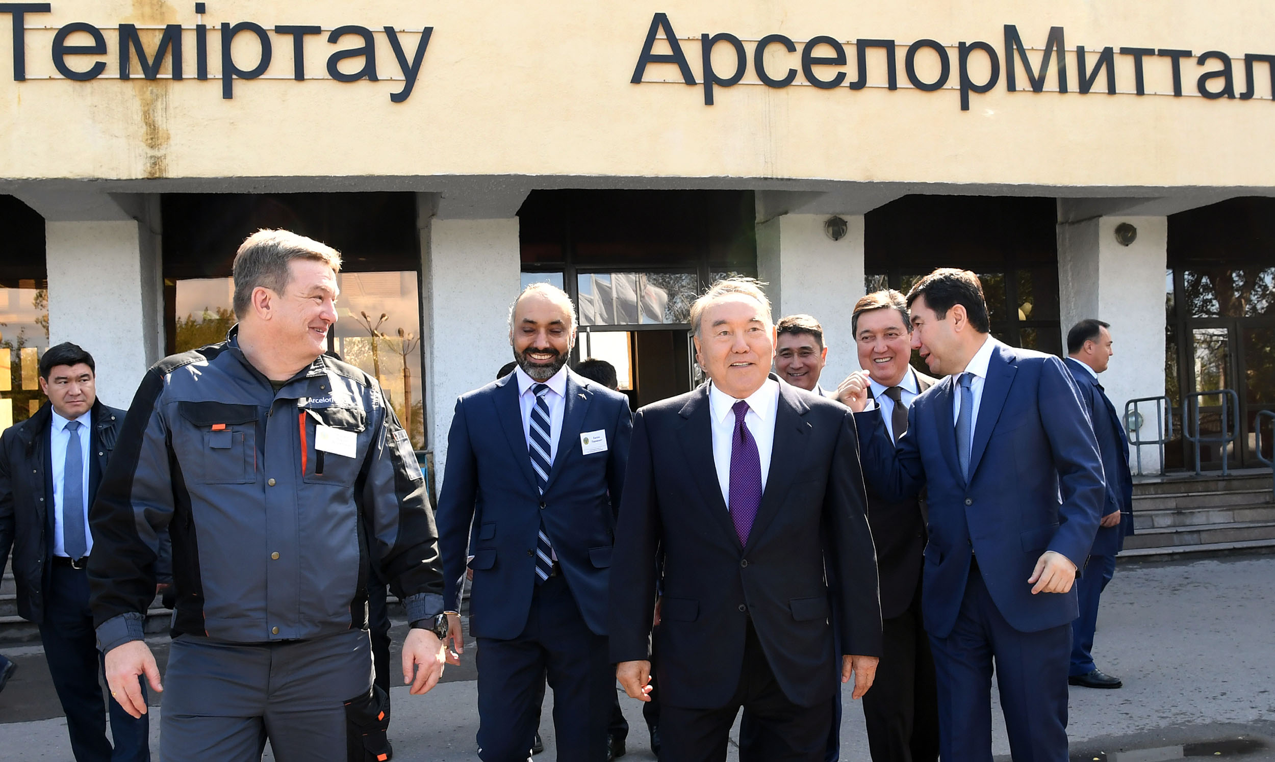 Қазақстан Президенті «АрселорМиттал Теміртау» акционерлік қоғамына барды