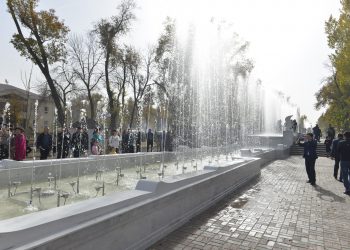 Еліміздегі ең ұзын субұрқақ Тараз қаласында ашылды