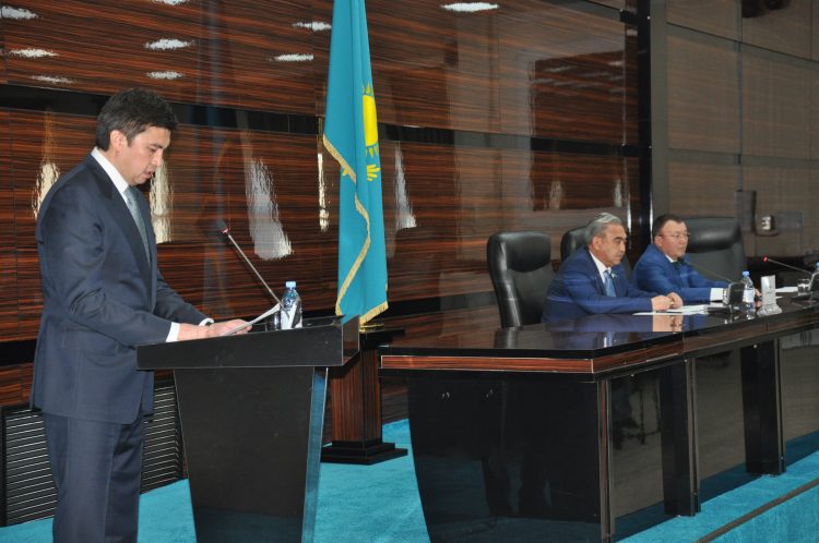 Шымкент қалалық мәслихатының жаңа хатшысы сайланды