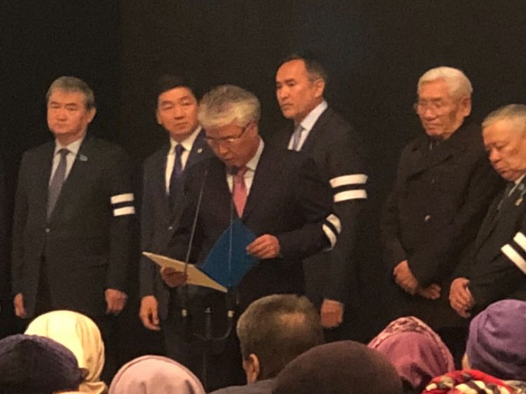 Алматыда Шерхан Мұртазамен қоштасу рәсімі өтіп жатыр