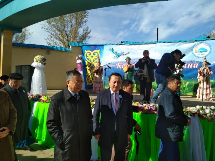 Қазығұрт ауданы өзінің меретойын атап өтті