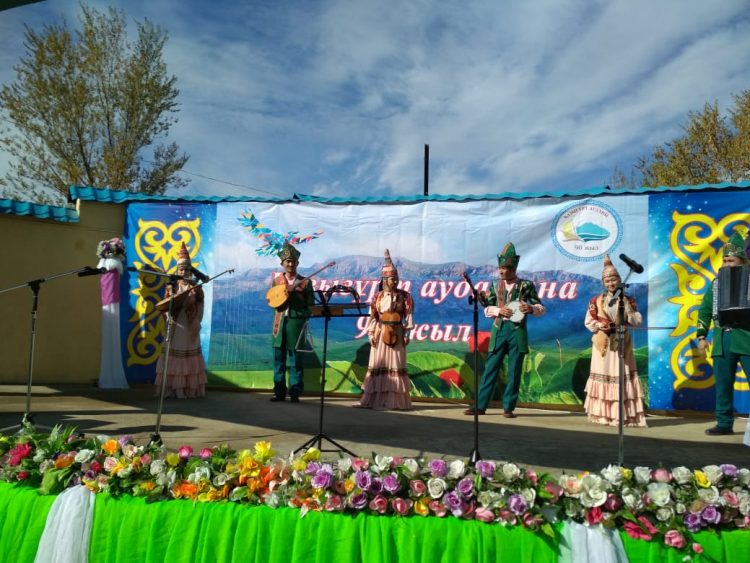 Қазығұрт ауданы өзінің меретойын атап өтті