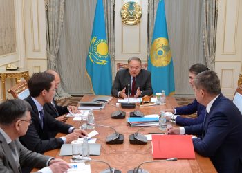 Мемлекет басшысы «Назарбаев Университеті» дербес білім беру мекемесінің президенті Шигео Катсумен кездесті