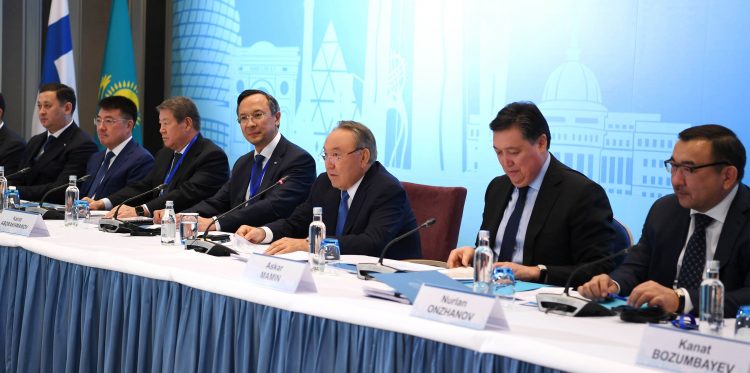 Мемлекет басшысы Финляндия Республикасының бизнес өкілдерімен кездесті