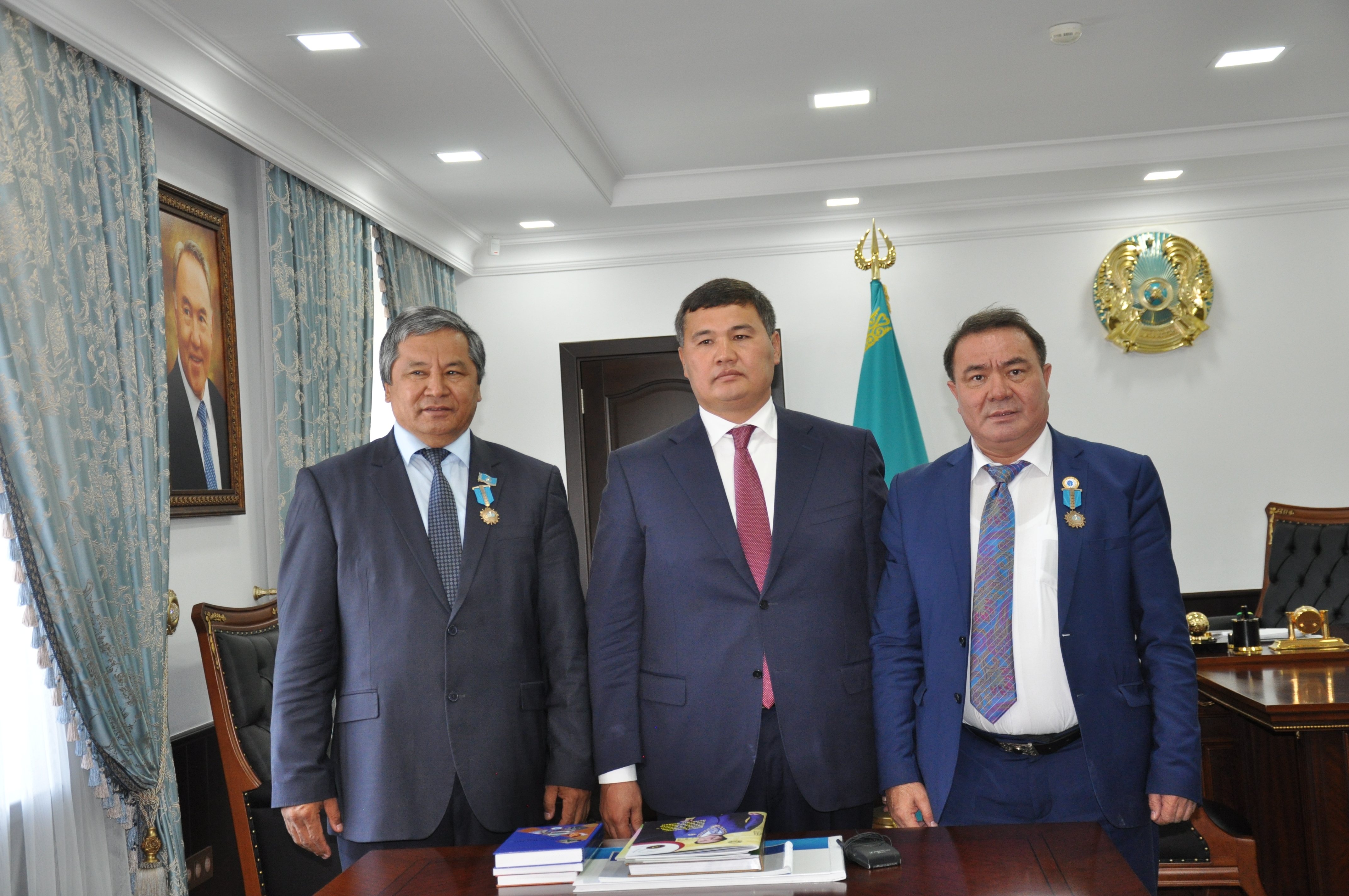 «Ұлт рухы» жобасын жүзеге асырушыларды Қызылорда қаласының әкімі қабылдады