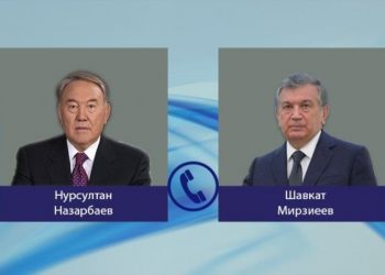 Қос ел басшылары телефон арқылы сөйлесті