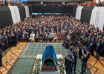 Алматыда Шерхан Мұртазамен қоштасу рәсімі өтіп жатыр