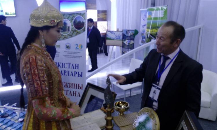 ҚЫЗЫЛЖАРДА «ТҮРКІСТАН ЖАУҺАРЛАРЫ» КӨРМЕСІ АШЫЛДЫ