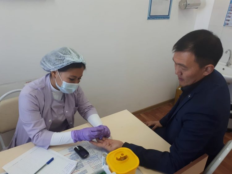 Түркістан облысында соңғы 10 айдың ішінде 2,5 мың адамнан Қант диабеті анықталған