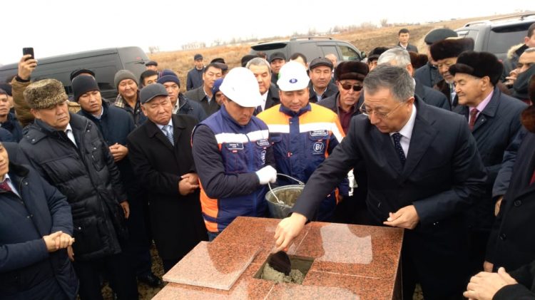 Түркістан облыстық әкімшлік-іскерлік орталығының капсуласы салынды