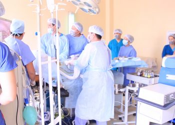 Тұңғыш рет Түркістан облысында видеоторакоскопия әдісімен ота жасалды