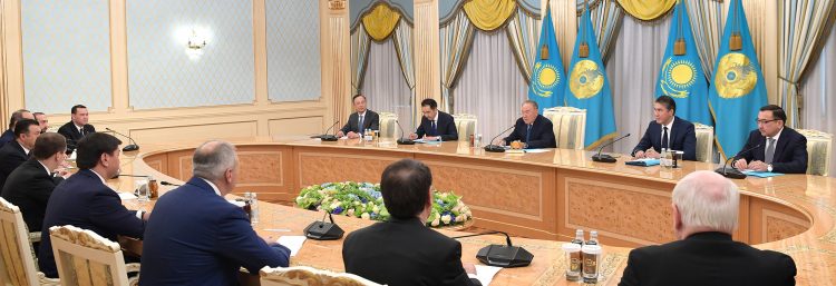Қазақстан Президенті ТМД-ға мүше елдердің Үкімет басшылары кеңесінің мүшелерімен кездесті