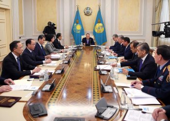 Мемлекет басшысының төрағалығымен Қауіпсіздік кеңесінің отырысы өтті