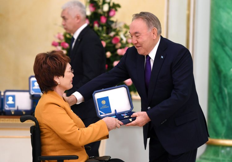 Қазақстан Президенті мемлекеттік наградалар мен сыйлықтар тапсыру рәсіміне қатысты