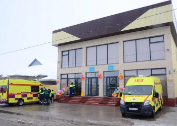 Шымкентте жедел жәрдем қызметінің үш бекеті ашылды