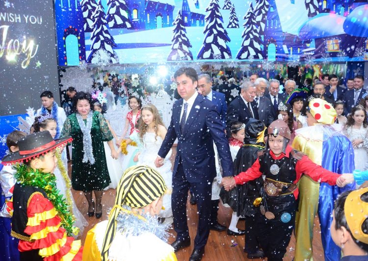 Мегаполисте балаларға арналған Президент шыршасы өтті