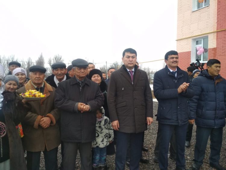Жаңа жыл қарсаңында түлкібастықтарға тарту етілген тұрғын үйлер