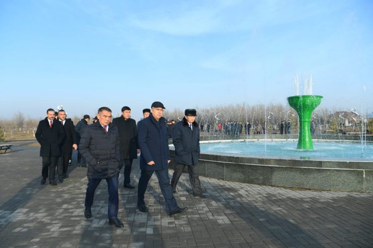 ТӘУЕЛСІЗДІК КҮНІНЕ ОРАЙ ТҮРКІСТАН ОБЛЫСЫНЫҢ ОРТАЛЫҒЫНДА САЯБАҚ АШЫЛДЫ