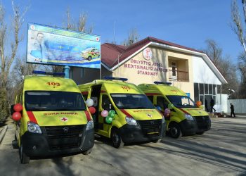 ТҮРКІСТАНДА ОБЛЫСТЫҚ ЖЕДЕЛ -ЖӘРДЕМ МЕДИЦИНАЛЫҚ ОРТАЛЫҒЫ АШЫЛДЫ