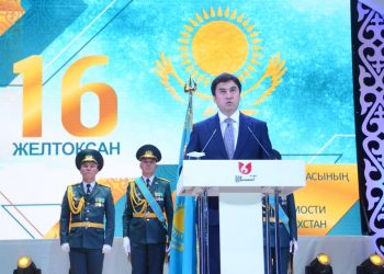 Тәуелсіздік күніне орай бірқатар шымкенттіктер марапатталды