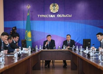 ТҮРКІСТАНДА 15 ОБЛЫС-ҚАЛА ӘКІМДІГІ ТИІСТІ НЫСАНДАРДЫҢ ҚҰРЫЛЫСЫН ЖҮРГІЗЕДІ