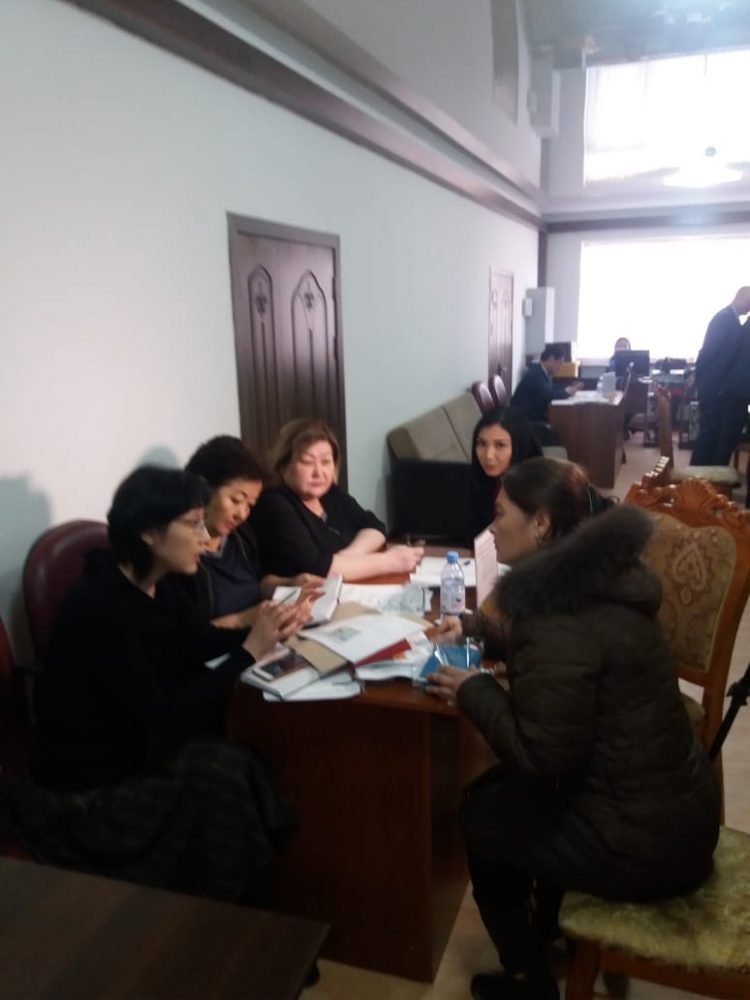 Басқарма басшылары қоғамдық қабылдау өткізді